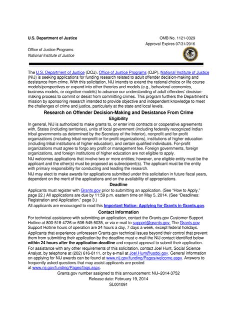 Fillable Online Ncjrs Research On Offender Decision Making And