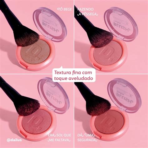 Blush Dailus Efeito Natural G Shopee Brasil