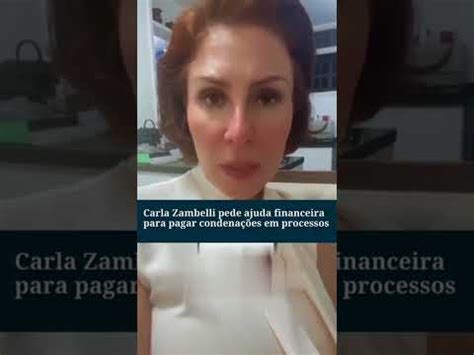 Deputada federal Carla Zambelli está pedindo ajuda financeira para