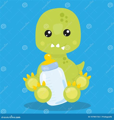 Baby Dinos Hatch Purple Vector Illustration Cartoondealer