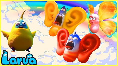 Larva Is In The Clouds Best Episodes Collection Larva Cartoon Asia 🅻🅰