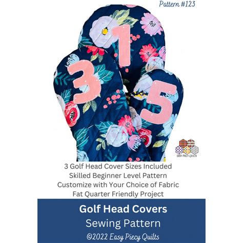 Golf Head Cover Pattern