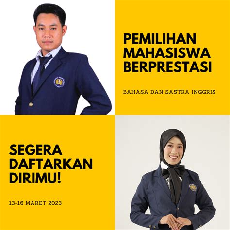 Pemilihan Mahasiswa Berprestasi Tingkat Jurusan Bahasa Dan Sastra Inggris