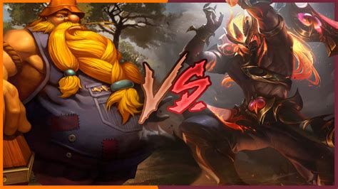 Gragas vs Tryndamere GMG Gameplay en español YouTube