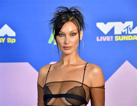 Bella Hadid Boobs In Sheer Top Hot Celebs Home