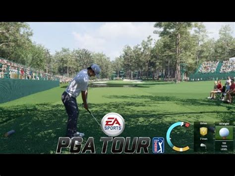 EA Sports PGA Tour 3 Click Swing Hardest Difficulty Settings YouTube