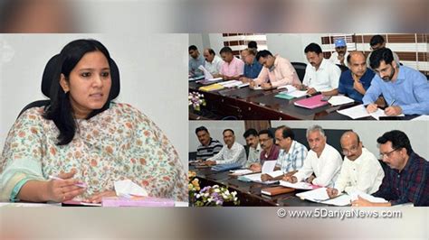 Ddc Udhampur Reviews Status Of District Capex Budget Works