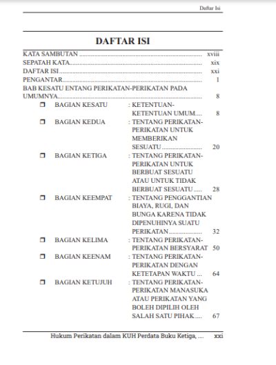 E Book Hukum Perikatan Dalam Kuh Perdata Buku Ketiga