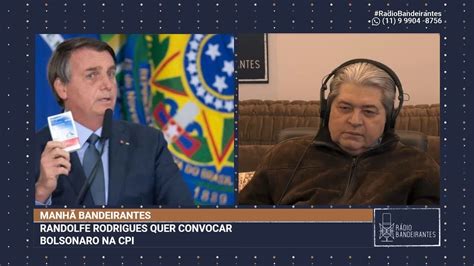 Cpi Pega Fogo Randolfe Rodrigues Quer Convocar Bolsonaro Na Cpi