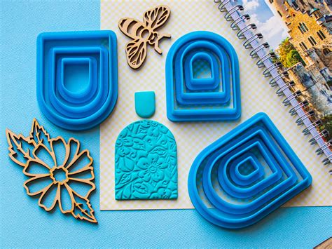 Polymer Clay Cutters Set Arched Cutters Etsy