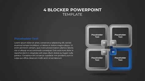 Four Blocker Template Slidebazaar