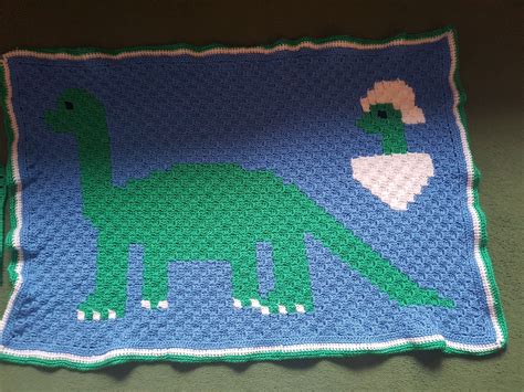 C2C Baby Dinosaur Blanket Dinosaur Baby Blanket Dinosaur Blanket