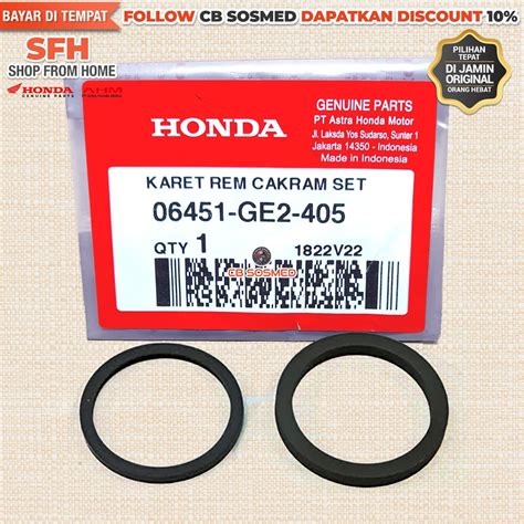 Jual O Ring Seal Caliper Rem Depan Supra X Oring Sil Kaliper Depan