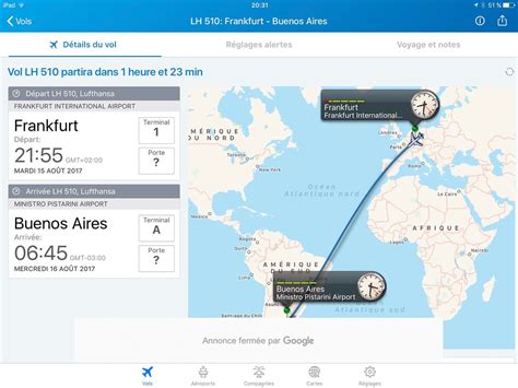 Avis Du Vol Lufthansa Frankfurt Buenos Aires En Premi Re