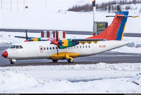 OY CIR Danish Air Transport DAT ATR 42 300 Photo By Pauli Hankonen