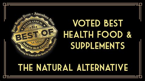 Best of 2023 Winner: Best Health Food & Supplements • Paso Robles Press