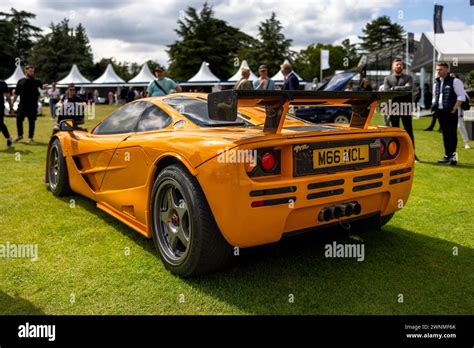 1996 Mclaren F1 Gtr On Display At The Salon Privé Concours Delégance