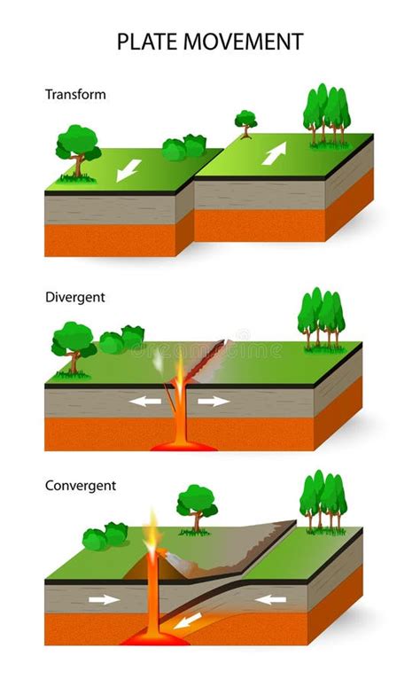 Tectonic Plate Boundaries Diagram