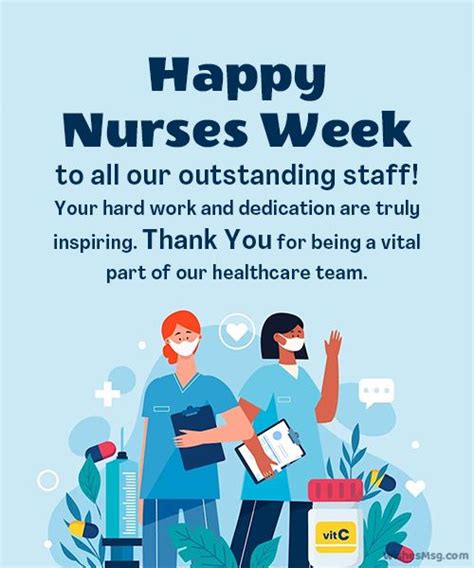 Happy Nurses Week Messages And Wishes Wishesmsg