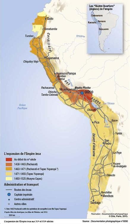 Geography Inca Empire Map