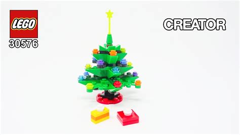 Lego Christmas Tree Building Instructions I Lego Creator Holiday