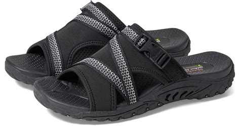 Skechers Reggae Slide Thru In Black Lyst