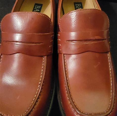 Bass Shoes Vintage Bass Brown Leather Penny Loafers 8 Nib Poshmark