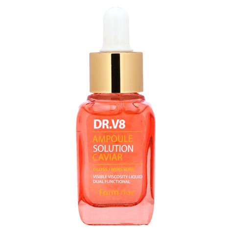 Farmstay, Dr. V8 Ampoule Solution Caviar, 30 mlSingapore