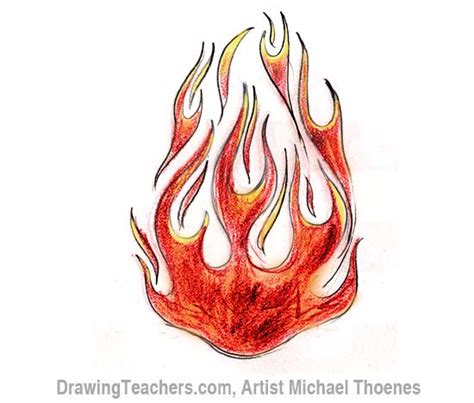 How to Draw Flames