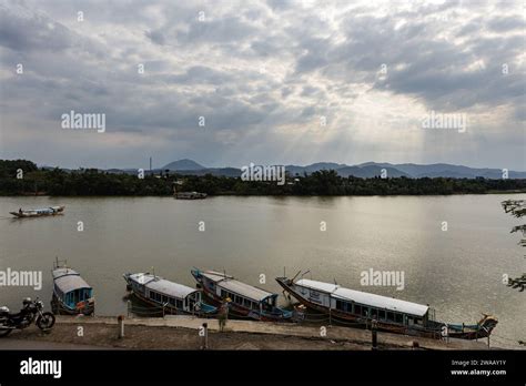 The Perfume River in Vietnam Stock Photo - Alamy