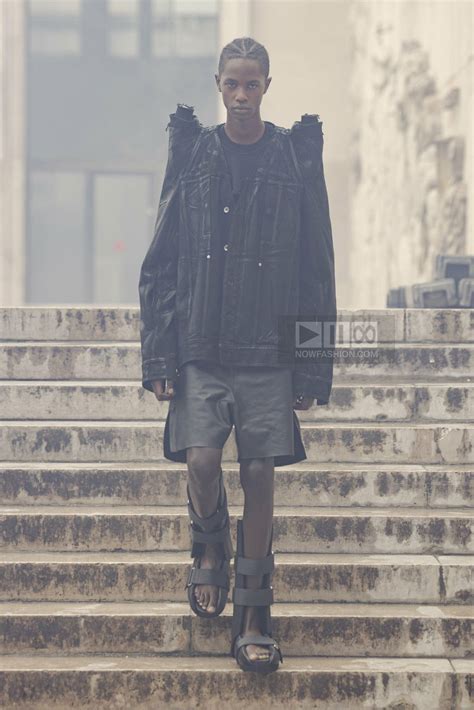 Rick Owens Fashion Show Runway Menswear Spring Summer 2024 Paris