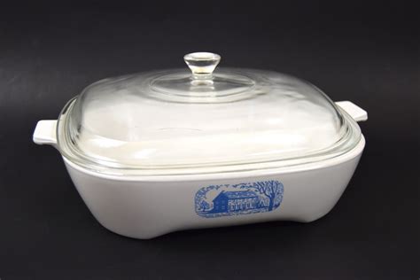 Amana Corning Browning Skillet With Pyrex Lid P C Square