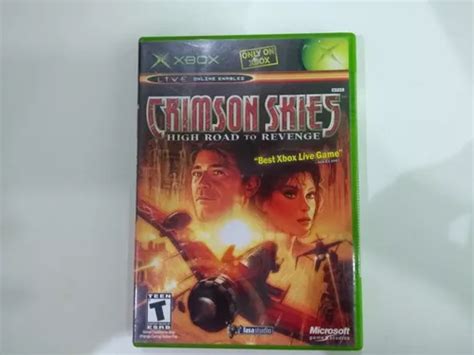 Crimson Skies High Road To Revenge Xbox Cl Ssico Lacrado Frete Gr Tis