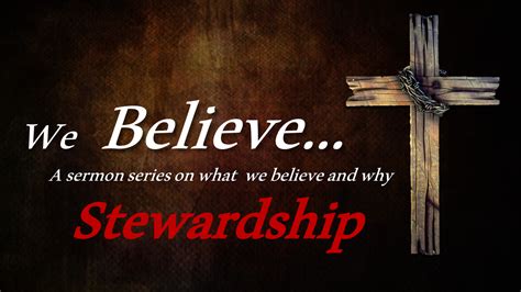 Stewardship – Faith United Baptist Church