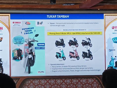 Tukar Tambah Yamaha Bisa Buat Mudik