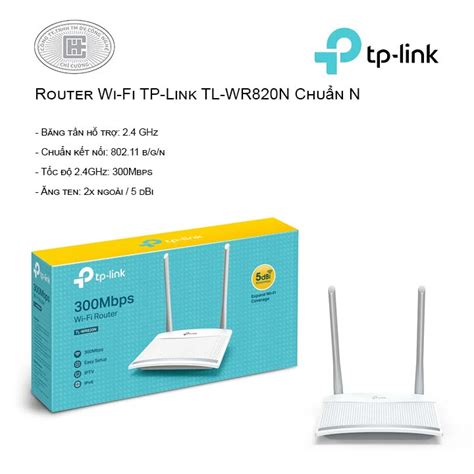 Bộ phát WIFI Router TP Link TL WR820N