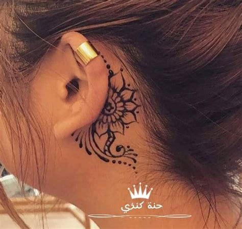 Pin By Gabriel Flynn On Tattoo Mafia In 2024 Neck Tattoos Women Boho Tattoos Behind Ear Tattoos