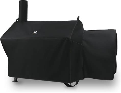 Acoveritt Heavy Duty Charcoal Grill Offset Smoker Cover Outdoor Smokestack Bbq