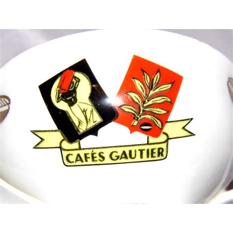 3 tasses cafés GAUTIER CAFETIERE vintage porcelaine Au Dépôt d Achille