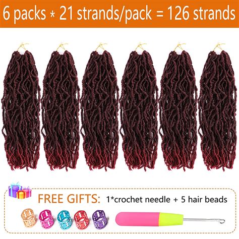 Lihui Faux Locs Crochet Hair For Black Women Inch Strands