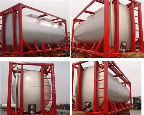 T Un Portable Cryogenic Gb Asme Ft Lng Iso Tank Container Stainless