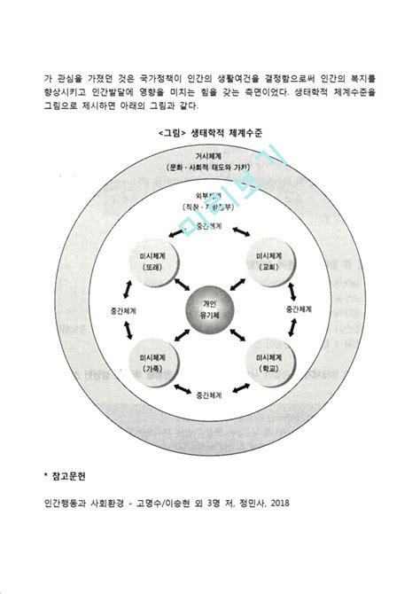 브론펜브레너의 생태학적 이론의약보건레포트