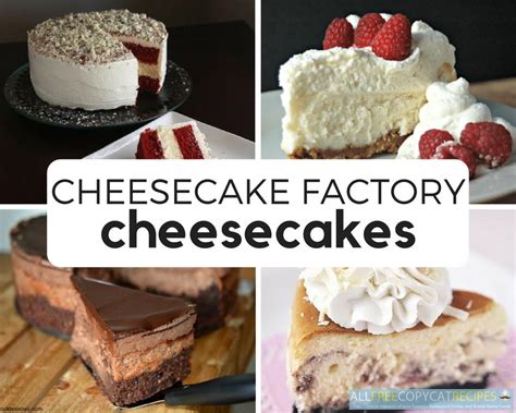 10 Cheesecake Factory Cheesecakes: Make-At-Home Cheesecake Factory ...