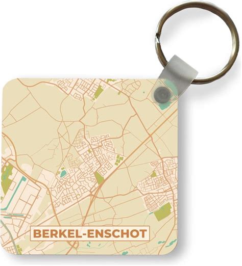 Sleutelhanger Uitdeelcadeautjes Berkel Enschot Kaart