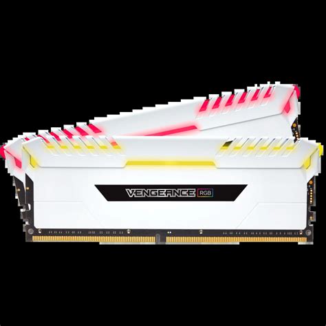 Vengeance® Rgb 16gb 2 X 8gb Ddr4 Dram 3200mhz C16 Memory Kit — White