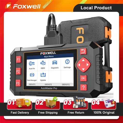 Foxwell Esc Ner Automotriz Nt Obd Lector De C Digo De Transmisi N