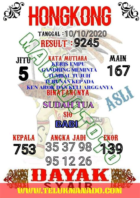 36 Syair Sgp Hari Ini Putra Bali Top Syd