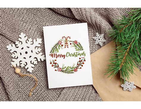 Printable Christmas Cards, Printable Greeting Card, Christmas Card ...