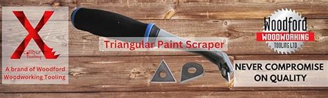 Carbide Paint Triangular Scraper With 1 Inch Three Edged Tungsten Steel