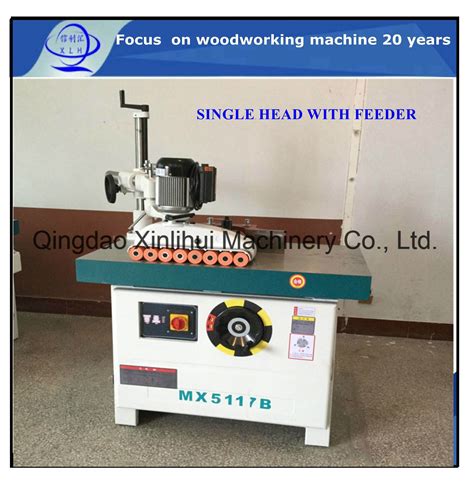 Spindle Moulder Machine With Automatic Feeding Roller Feeding Part